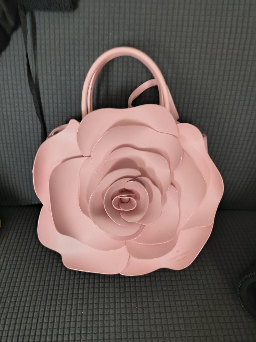 kate spade Pink Floral Mini Rose Satchel - Picture 2 of 4